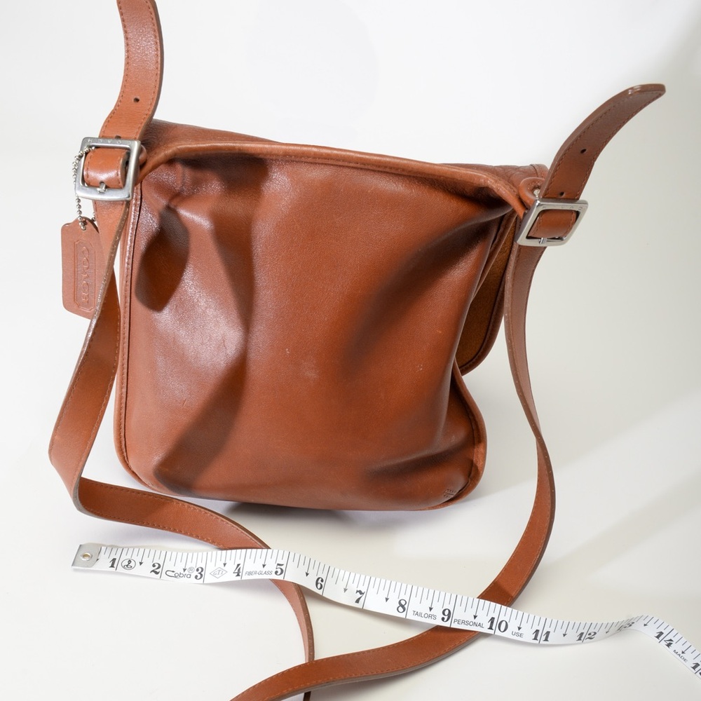 Coach Brown Leather Shoulder Bag - Picture 4 of 7